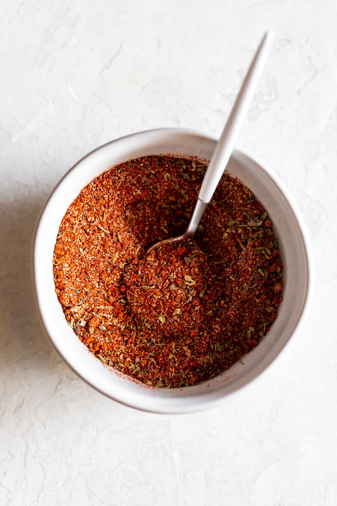 homemade blackened seasoning in a small bowl