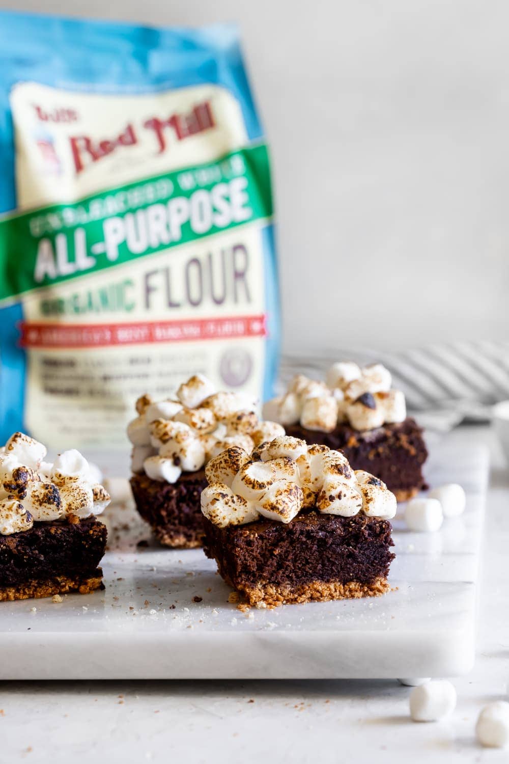 bobs red mill all-purpose flour with smores brownies